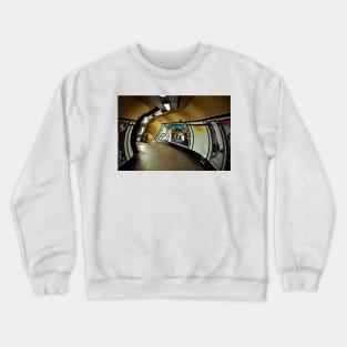 Empty London Underground Station England Crewneck Sweatshirt
